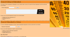Desktop Screenshot of celsius-to-fahrenheit.com